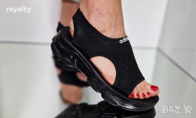 Nike черни дамски сандали , снимка 7 - Сандали - 50394388