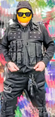 Тактическа жилетка/елек/ к-т с аксесоари , снимка 2 - Екипировка - 49335170