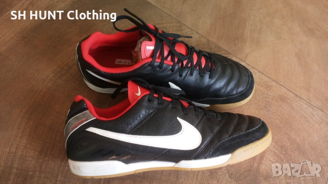 NIKE TIEMPO Leather Footbal Shoes Размер EUR 43 / U 8,5 за футбол естествена кожа 137-14-S