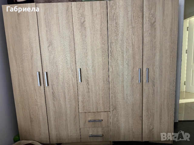 Петриклен гардероб дъб сонома 