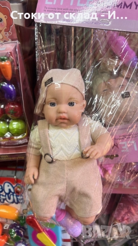 Реалистично говорещо бебе с аксесоар шише- реални снимки , снимка 3 - Кукли - 51693924