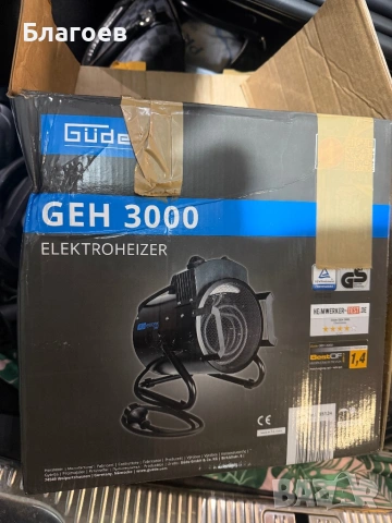 Електрически нагревател GEH 3000, снимка 2 - Печки, фурни - 53336463