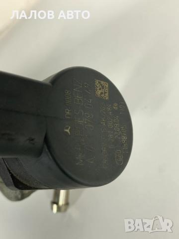Горивна рейка Mercedes W203 W211 2.2 CDi A6110700395 регулатор А6110780449 датчик А0041536728, снимка 2 - Части - 52548951