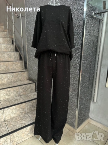 Комплект с камъчета 3 цвята, снимка 6 - Комплекти - 50193388