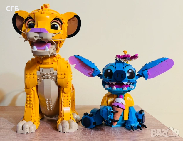 ПРОМО! LEGO 43247 и 43249 Младият Симба и Стич