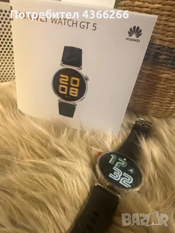 Смарт часовник Huawei watch GT 5, снимка 3 - Дамски - 48801365