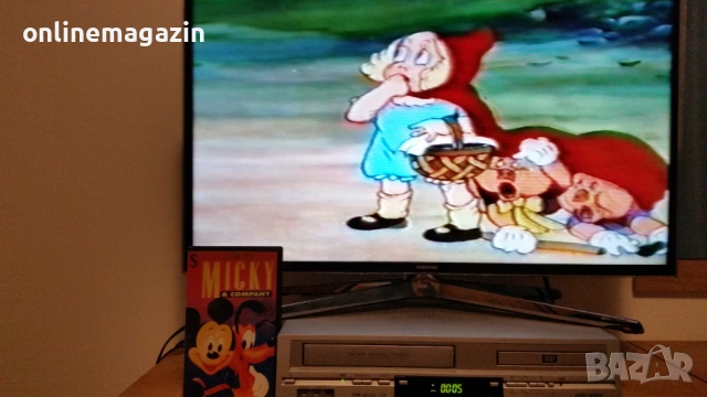 Видеокасета " Мики,Плуто,Гуфи,Доналд и компания " VHS, снимка 8 - Други жанрове - 54101134