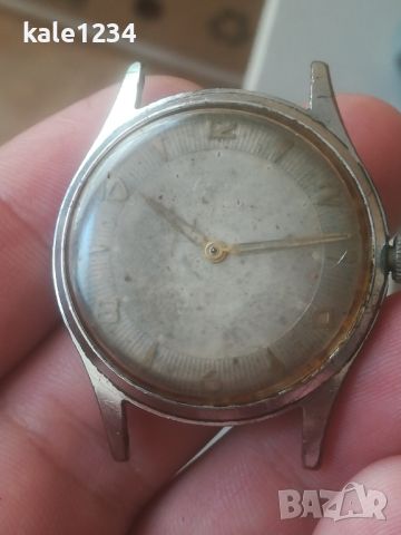 Швейцарски часовник Onsa 17Jewels. Swiss made. Vintage watch. Механичен. Мъжки. , снимка 7 - Мъжки - 45888437