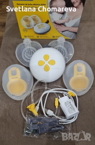 Двойна електрическа помпа за кърма Medela Swing Maxi Hands-free, снимка 2 - Помпи за кърма - 53911051