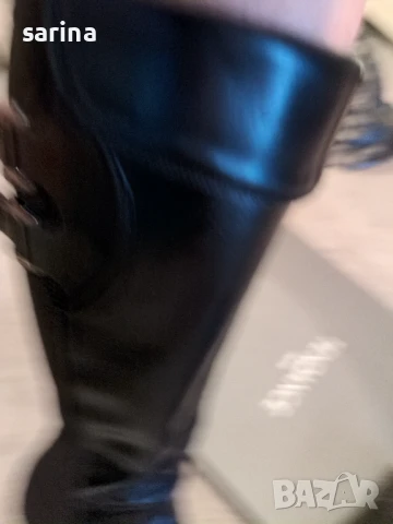 Ботуши на платформа, снимка 6 - Дамски ботуши - 50568136