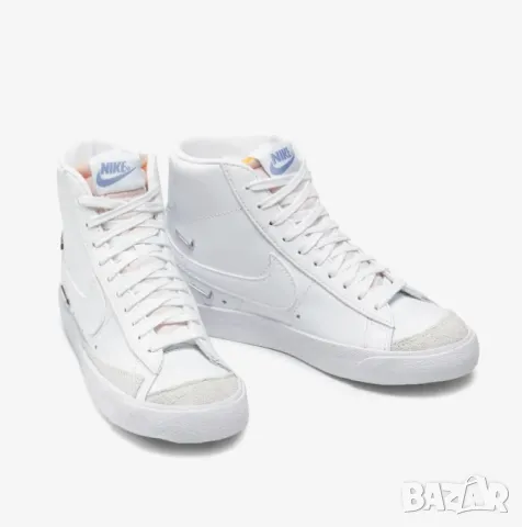 маратонки /кецове Nike Blazer Mid 77 White номер 41 ,5-42, снимка 2 - Маратонки - 48968117