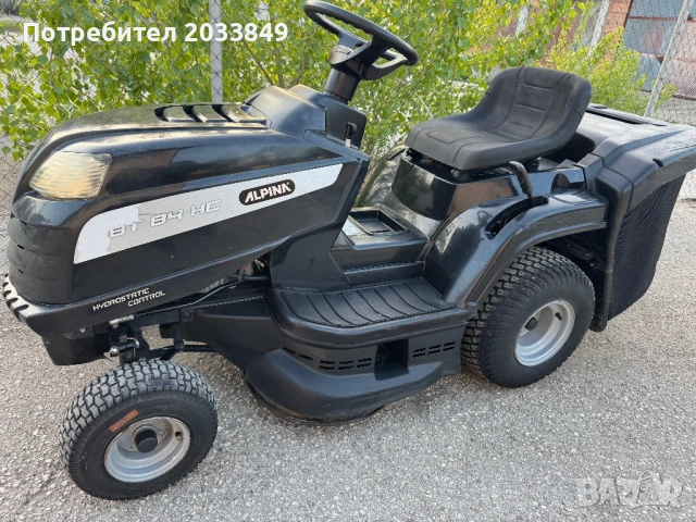 Тракторна косачка Alpina BT 84 HC, снимка 2 - Градинска техника - 53820225
