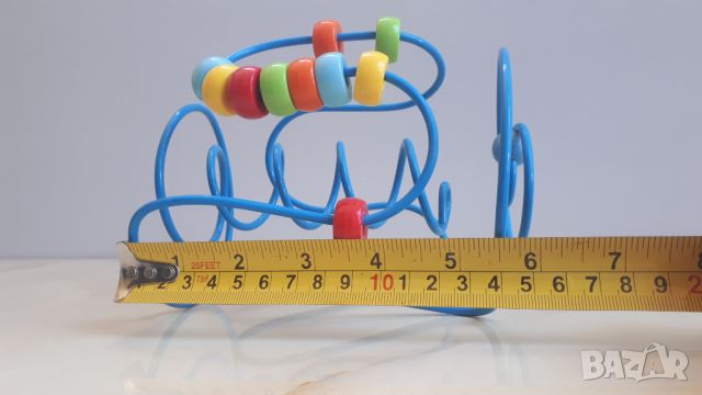 Метална играчка с пръстени за малки деца, снимка 10 - Образователни игри - 45761121