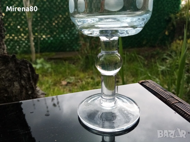 Кристален сервиз за вино, снимка 4 - Сервизи - 54168841