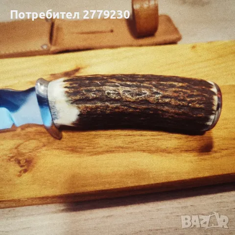 Ловен масивен нож ръчна изработка Нов!, снимка 3 - Ножове - 49966935