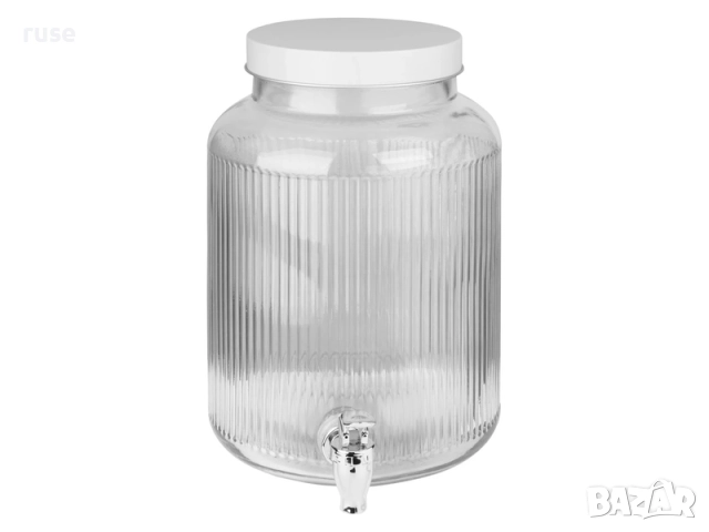 НОВИ! Диспенсър за напитки 4.9л буркан с канелка , снимка 3 - Други - 51850622