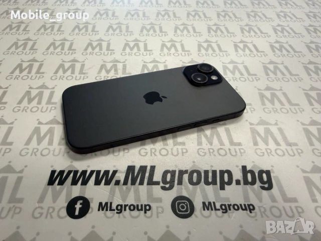 #MLgroup предлага iPhone 15 128GB Black 87%, втора употреба, снимка 3 - Apple iPhone - 54123968