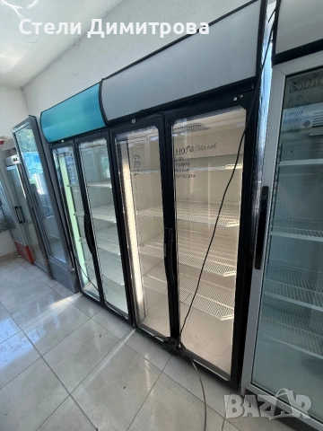 Хладилна витрина двойна 90/70/200, снимка 4 - Витрини - 54238617