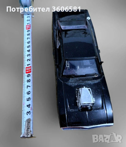 Метален реалистичен модел на  Dodge Charger 1970 / Dom's Car/ Fast and Furious, снимка 7 - Коли, камиони, мотори, писти - 45925866