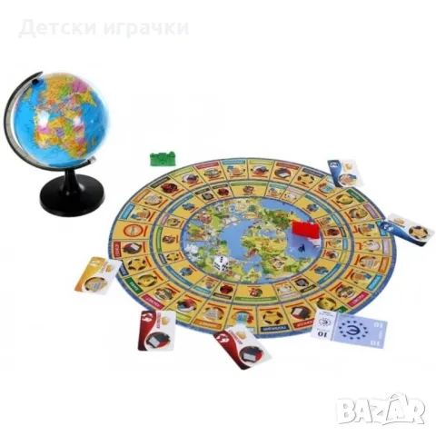Настолна игра Околосветско пътешествие 2, образователна игра, за 8+ години , снимка 5 - Образователни игри - 48351306