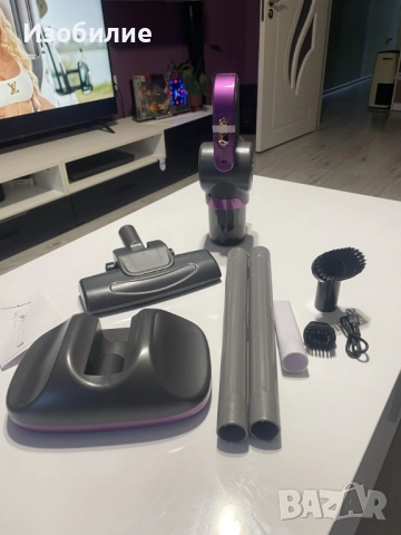 Безжична преносима прахосмукачка с голямо засмукване за отстраняване на ултравиолетови акари 3 в 1 ., снимка 15 - Прахосмукачки - 52341265