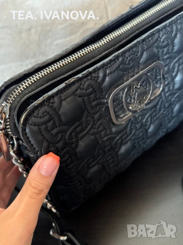 Дамска чанта U.S. Polo с дълга дръжка, снимка 4 - Чанти - 51429536