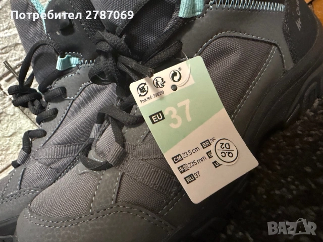 Дамски туристически обувки , снимка 3 - Дамски апрески - 53202095