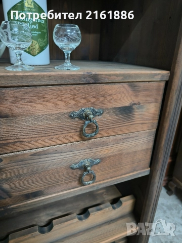 Шкаф за алкохол и вино , снимка 2 - Шкафове - 52885624