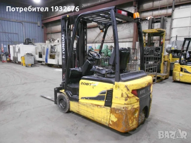 Електрокар,Мотокар HYUNDAI 20B-9 , 2015г., снимка 3 - Индустриална техника - 54067062