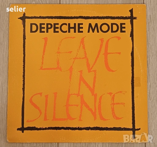 Depeche Mode ‎– Leave In Silence Maxi Single 12 Издание 🇬🇧 UK 1982 г Състояние на винила:VG+ Състо