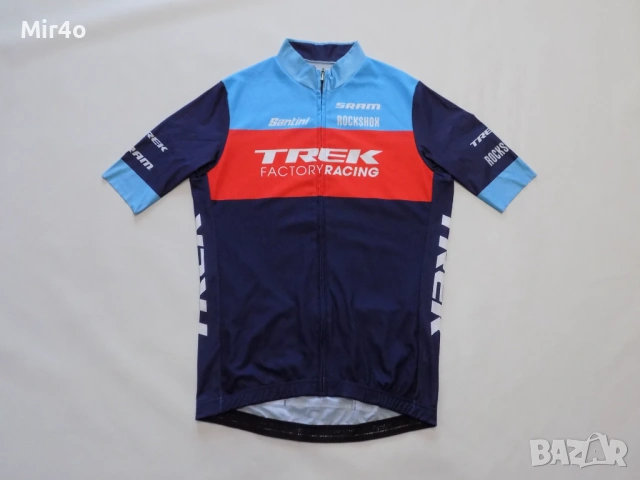 вело джърси santini trek rockshox екип тениска блуза шосейно колоездене мъжко оригинално XL