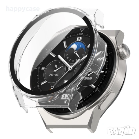 Huawei Watch GT 3 / GT 3 Pro / GT Runner / Твърд удароустойчив кейс с протектор, снимка 4 - Смарт гривни - 41046342