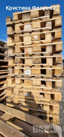 Дървени палети 80/120