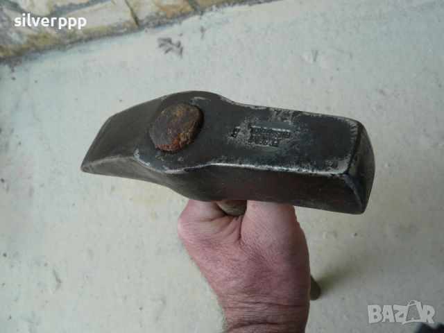  Стар немски каменарски чук - 262 , снимка 1 - Други ценни предмети - 45495256