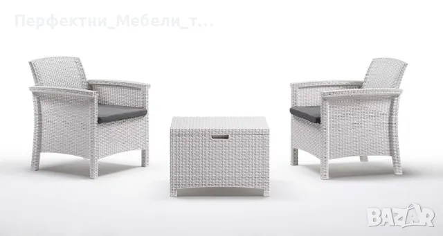 Италиански комплект за тераса,балкон,веранда,басейн,плаж,къмпинг,градина, снимка 4 - Градински мебели, декорация  - 50079785