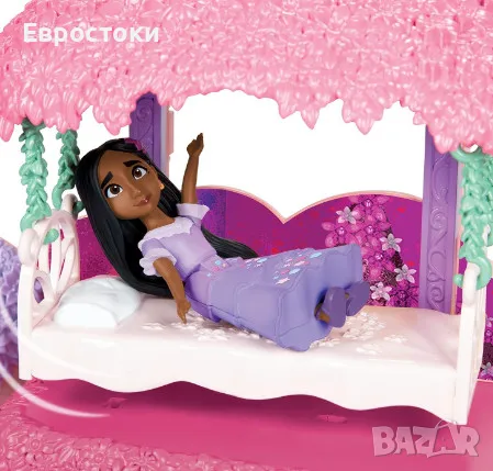 Игрален комплект Disney Encanto Isabela Garden Playset, включва мини кукла Изабела, снимка 4 - Кукли - 47068421