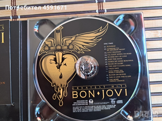 Bon Jovi – Greatest Hits - The Ultimate Collection, снимка 4 - CD дискове - 51681571