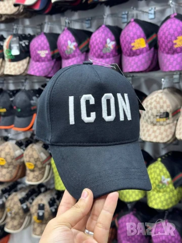 шапки с козирка dsquared2 icon fendi , снимка 7 - Шапки - 50672533