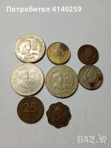 ФИЛИПИНИ МОНЕТИ 5 ПЕСО 2001 2013 Г , снимка 3 - Нумизматика и бонистика - 52982567