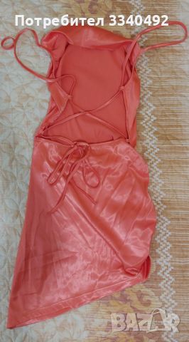 Сатенена рокля на shein, снимка 2 - Рокли - 45321152