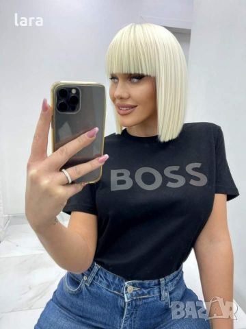 дамска тениска HUGO BOSS , снимка 5 - Тениски - 46496656