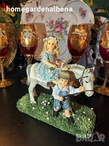 ✨ Колекционерска фигурка Leonardo Collection – “Country Ride” ✨ 👩‍🎨 По дизайн на Christine Haworth