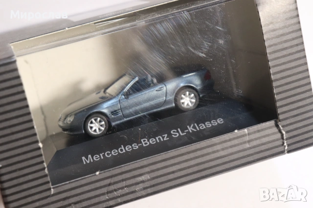 HERPA H0 1/87 MERCEDES BENZ SL МОДЕЛ КОЛИЧКА, снимка 3 - Колекции - 53596362