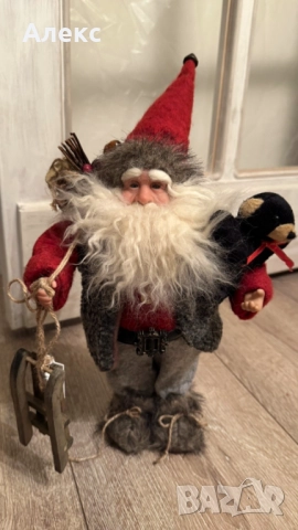 Винтидж Дядо Коледа с мигли:) Норвегия.