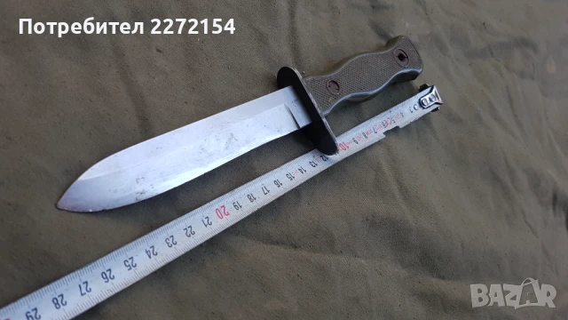 Немски окопен нож кама, снимка 3 - Антикварни и старинни предмети - 51263681