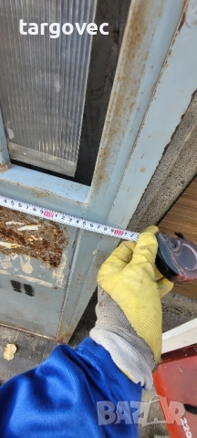 желязна гаражна врата от две части, снимка 4 - Гаражни врати - 52245678