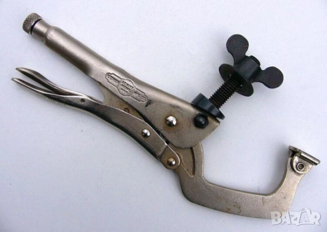 Оригинал VISE-GRIP Американски Грип КЛЕЩИ Чирак 280 мм тип Настолна Стяга Скоба Преса Клампа БАРТЕР, снимка 3 - Клещи - 54126731