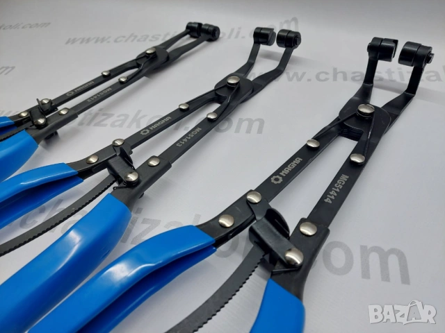 Удължени клещи за водни съединения -прави, 45 и 90 градуса, снимка 3 - Клещи - 53957070