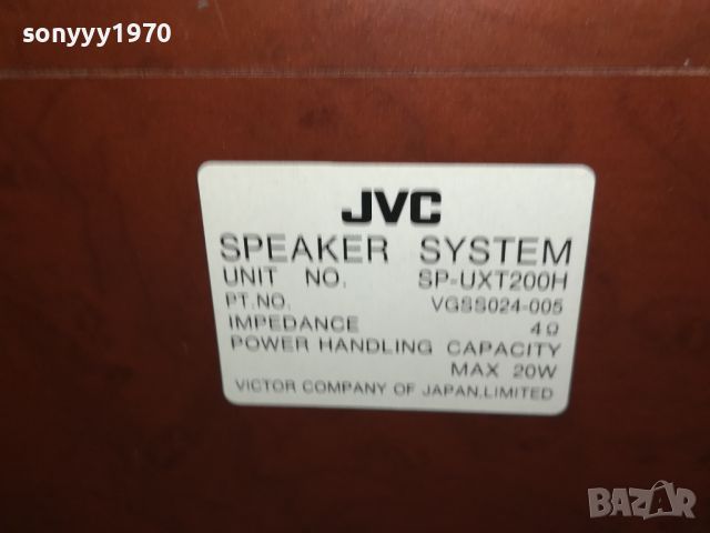 JVC 2БР ТОНКОЛОНИ-ВНОС SWISS LNWC0606240741, снимка 6 - Тонколони - 46078842