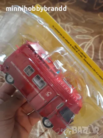 UMM Alter Turbo D  4x4 Peugeot J 7  Renault Master 1.43 Scale top top top  Models Hachette  , снимка 16 - Колекции - 50301076